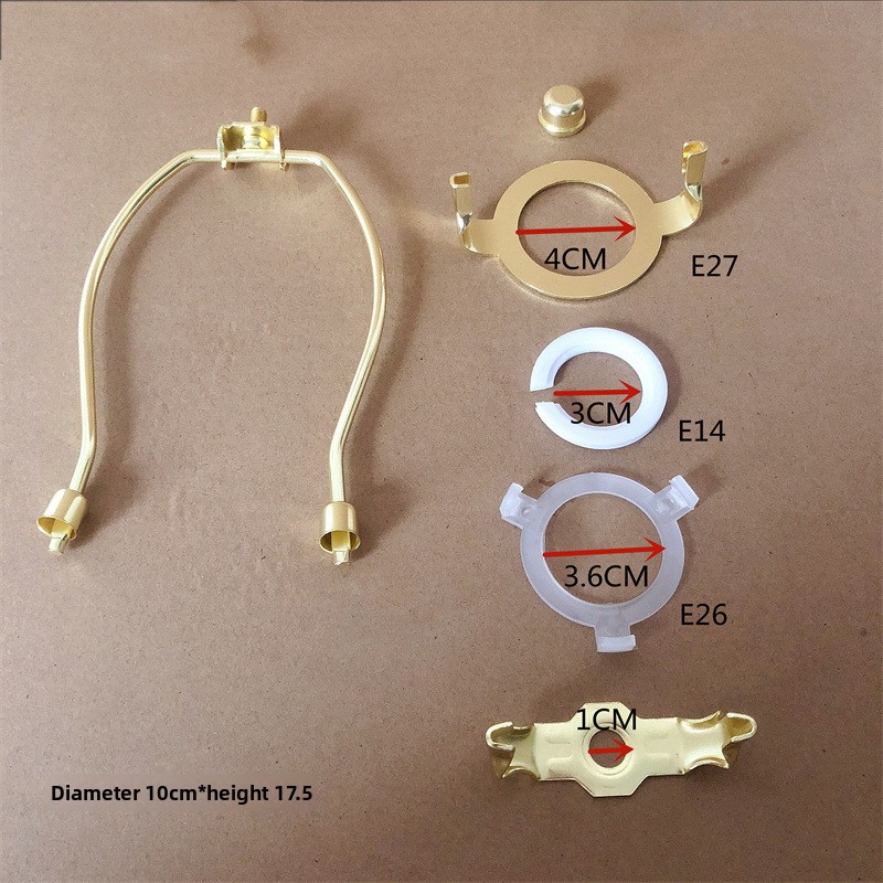 Lampada da tavolo Lampada da terra Lampada in cristallo Galvanotecnica Corno Cremagliera Harvard Supporto Paralume Supporto Accessori per l'illuminazione_voghion.com