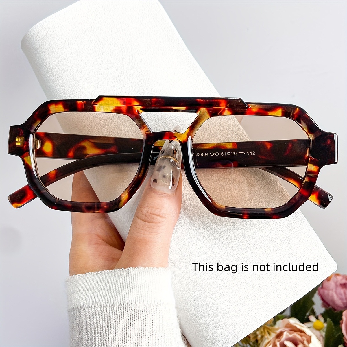 Double Bridge Aviator Sunglasses For Men And Women Retro Style_voghion.com
