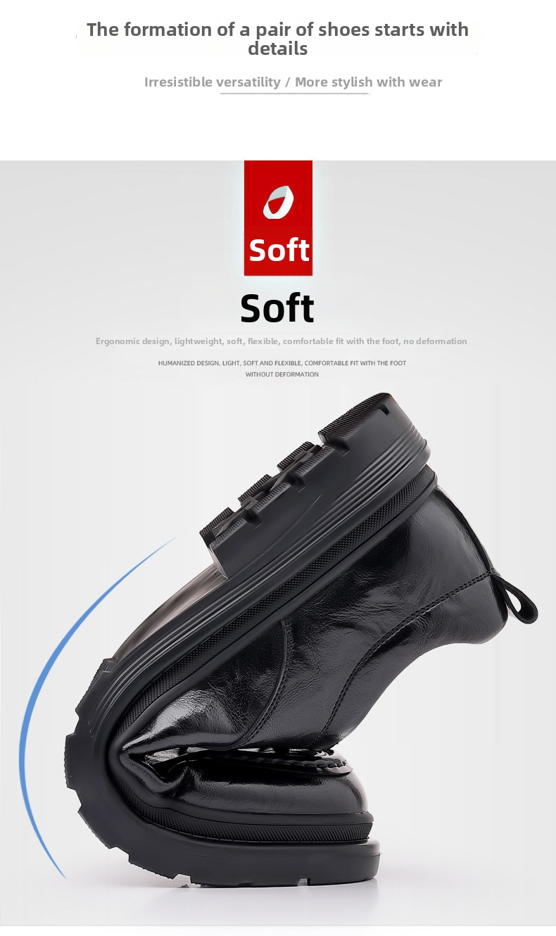 Pantofi casual pentru bărbați din piele pentru work și business_voghion.com