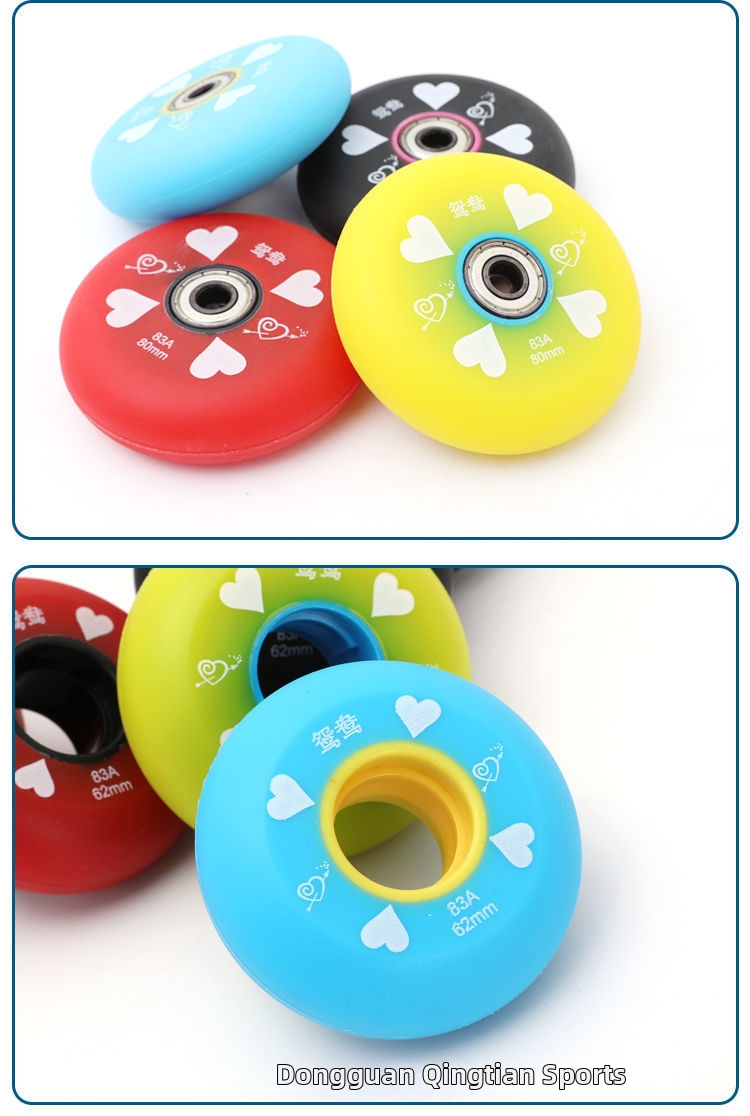 Durable Pu Roller Skate Wheels For Inline And Street Skating_voghion.com