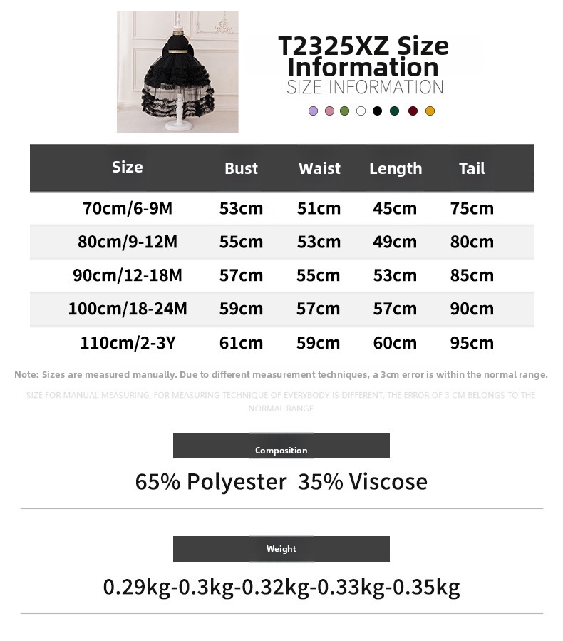 Abito da principessa con scollo all'americana e strascico per bambine, 2026, nuovo abito da spettacolo per compleanno, vestito in rete per bambini piccoli (3-7 anni)_voghion.com