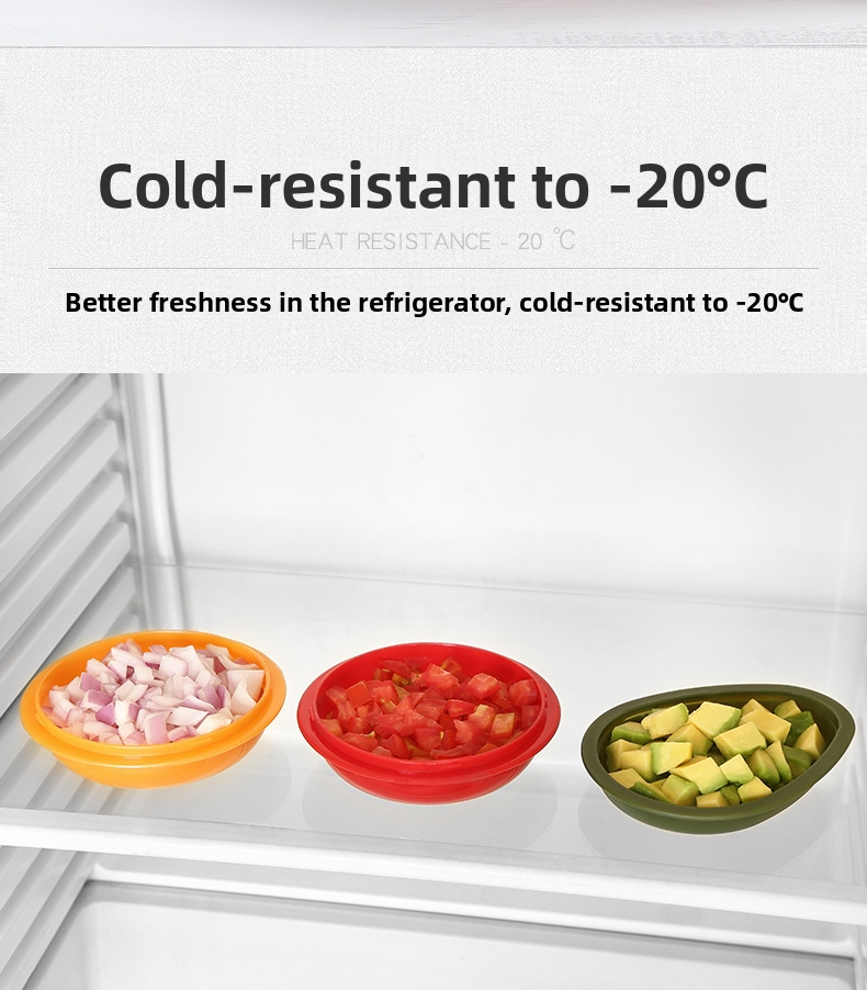 Contenitore di plastica con coperchio per avocado, cipolla, pomodoro e verdure, cucina, sala da pranzo, casa, giardino_voghion.com