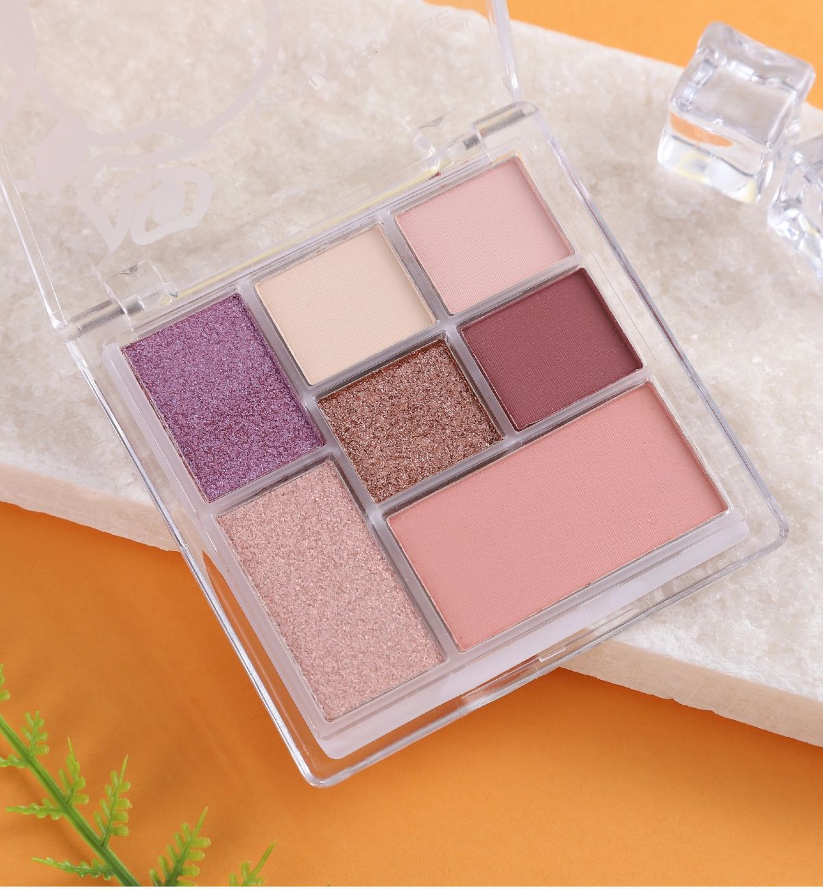 Lidschattenpalette in Erdtönen, matt, multifunktional, Kontur-Make-up, aufhellende Kosmetik, Spot_voghion.com