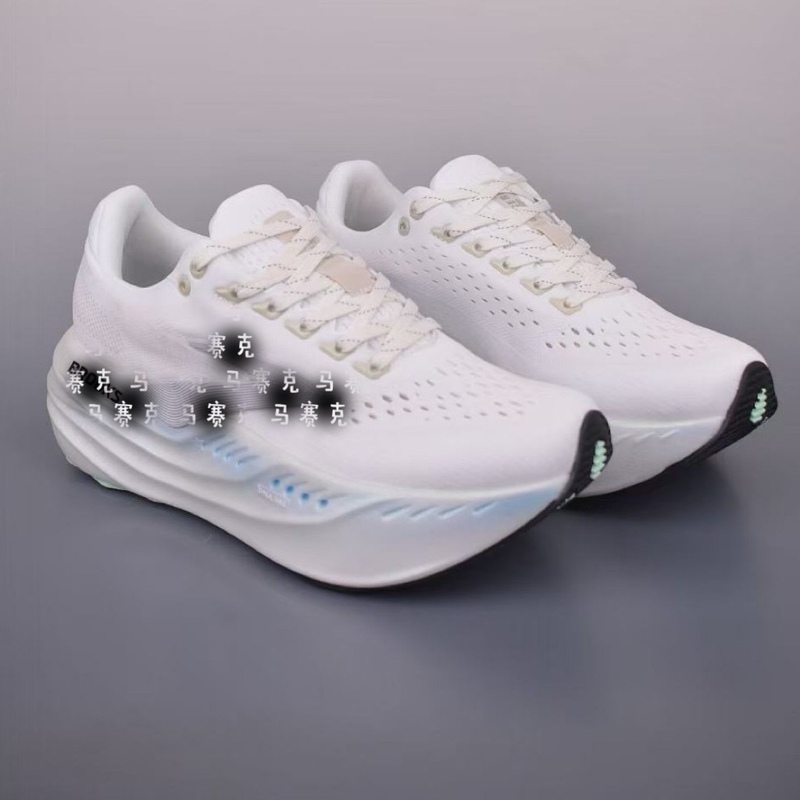 Pure Original Brooks Men's and Women's Running Shoes Glycerin Max Breathable, Comfortable, Non-Slip and Wear-Resistant Low-Top Sports Shoes