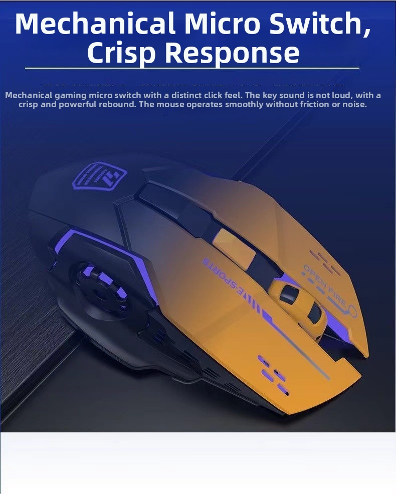 Wireless Gaming Mouse For Laptop And Desktop Computer_voghion.com