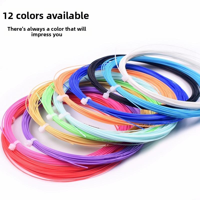 Badminton Racquet Strings Durable Club Training Strings For Amateur Indoor And Outdoor Recreational Use_voghion.com