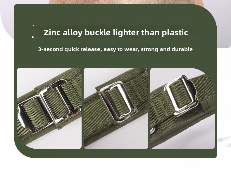 Adjustable Nylon Dog Collar For Medium And Large Breed Dogs_voghion.com