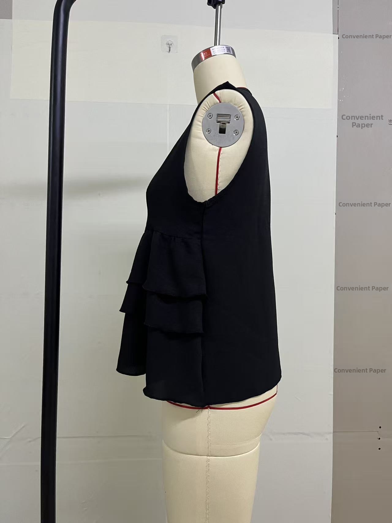 Damen Bluse Mit V-ausschnitt Ärmellos Elegant Für Den Sommer_voghion.com