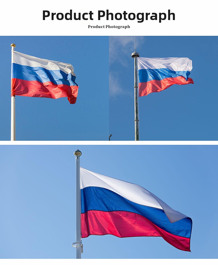 Russian National Flag Polyester Flag For Home And Garden_voghion.com
