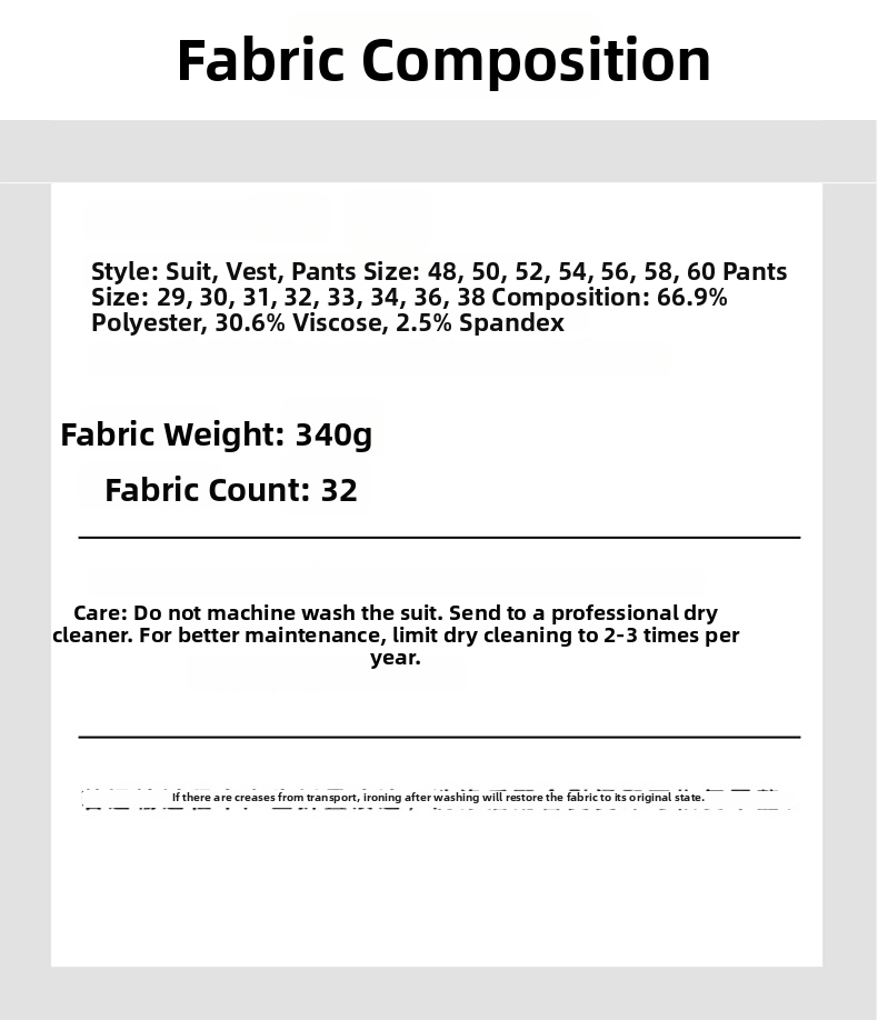 Formal Men's Suit Two-button Slim Fit Business Blazer Jacket_voghion.com