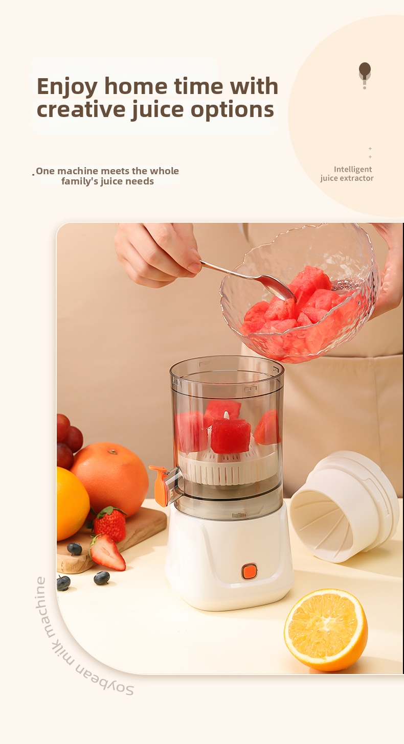 Electric Juicer With Pulp Separation For Home Use Portable_voghion.com