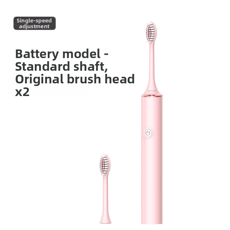 Electric Toothbrush Soft Bristle Sonic USB Rechargeable 18 Speed Settings Metal Shaft Adult Household Use Gift Set_voghion.com