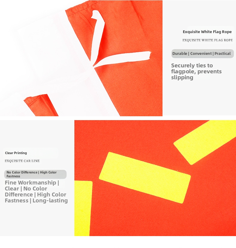 Drapeau national pour jardin et terrasse avec mât de drapeau_voghion.com