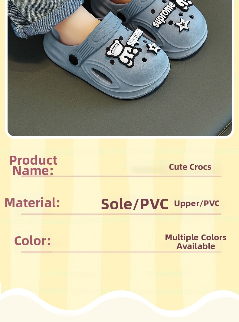 Childrens Soft Non-slip Sandals For Beach And Outdoor Activities_voghion.com