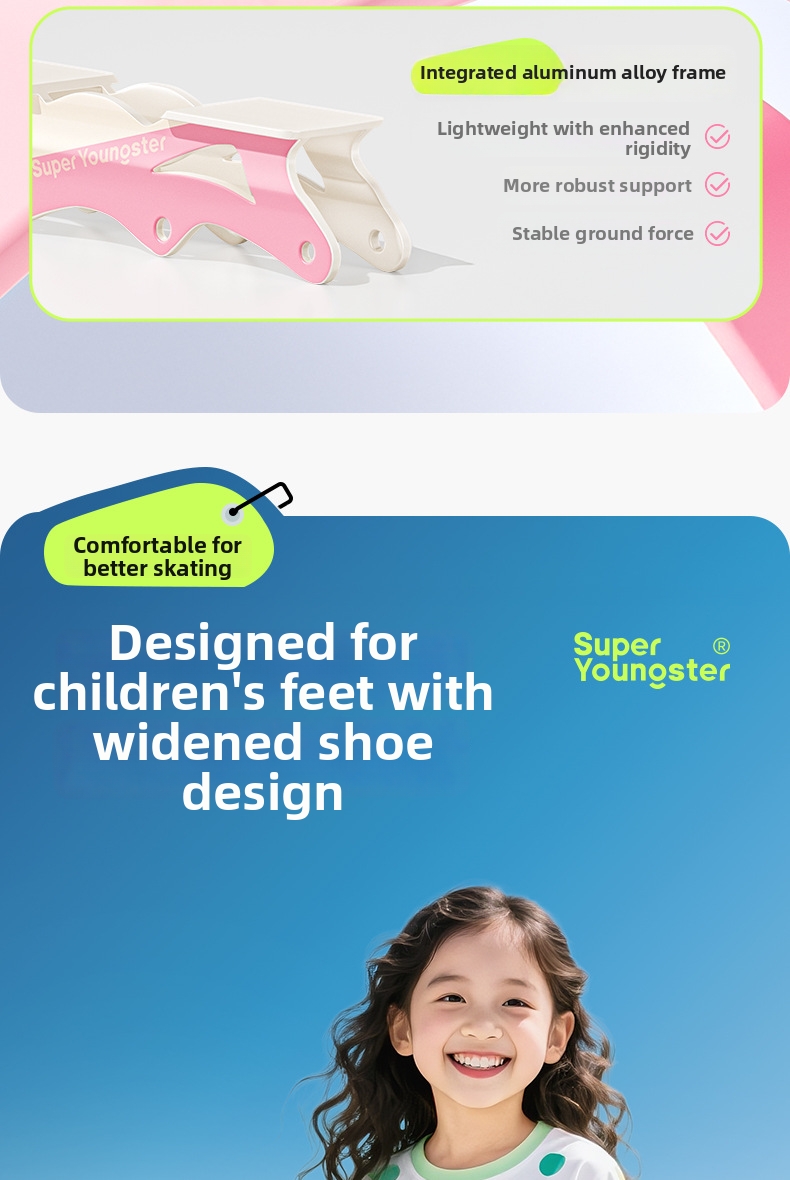 Children's Roller Skates For Boys And Girls Beginners Inline_voghion.com