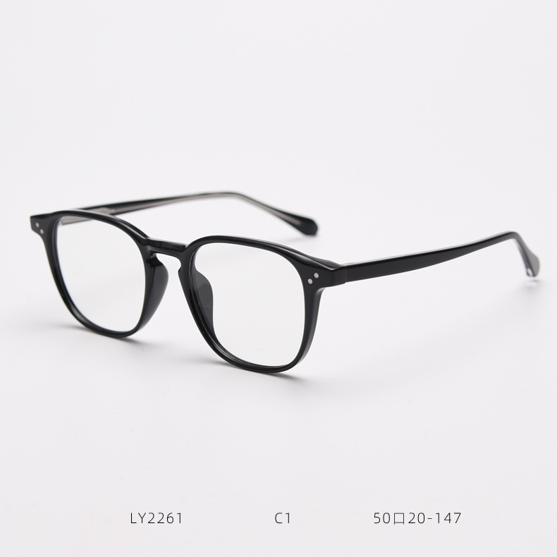 Unisex Retro Eyewear Frames Japanese Korean Style Artistic Look_voghion.com
