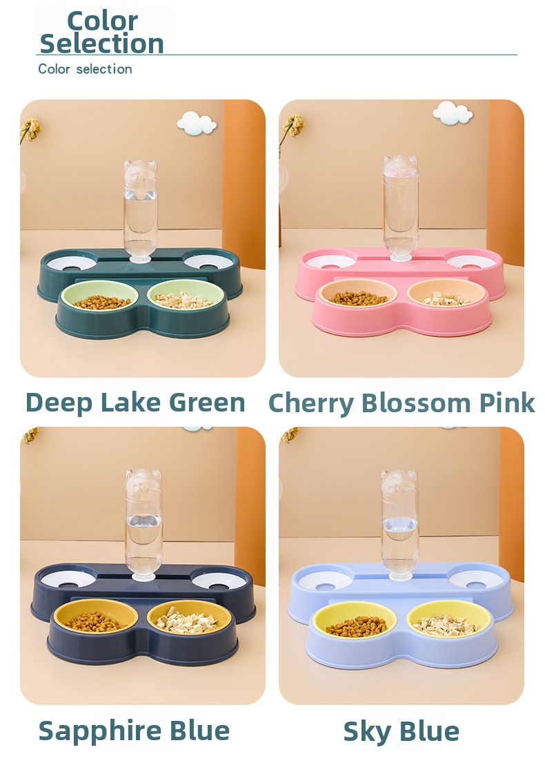 Automatic Cat Water Bowl Pet Drinking Supplies Frog Design_voghion.com
