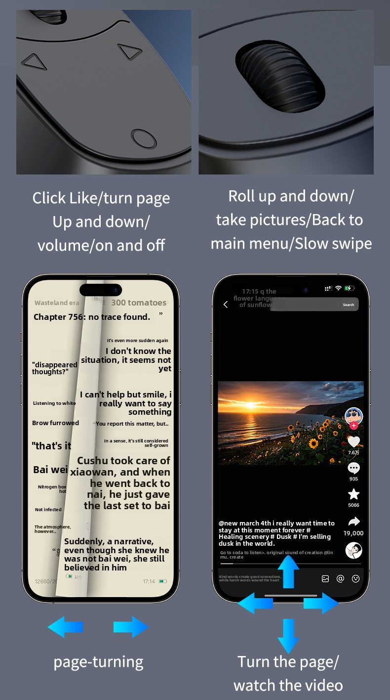 Telecomando bluetooth per smartphone video e foto_voghion.com