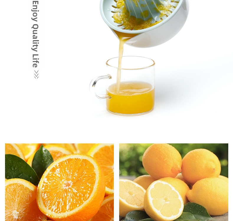 Spremiagrumi manuale portatile per la casa, gadget da cucina multifunzionale, facile da usare_voghion.com