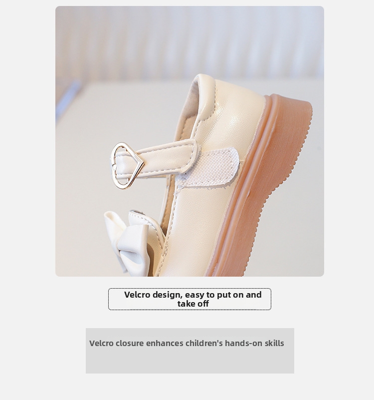 Mädchen Mary Jane Ballerinas Mit Schleife Weiche Schuhlsohle_voghion.com