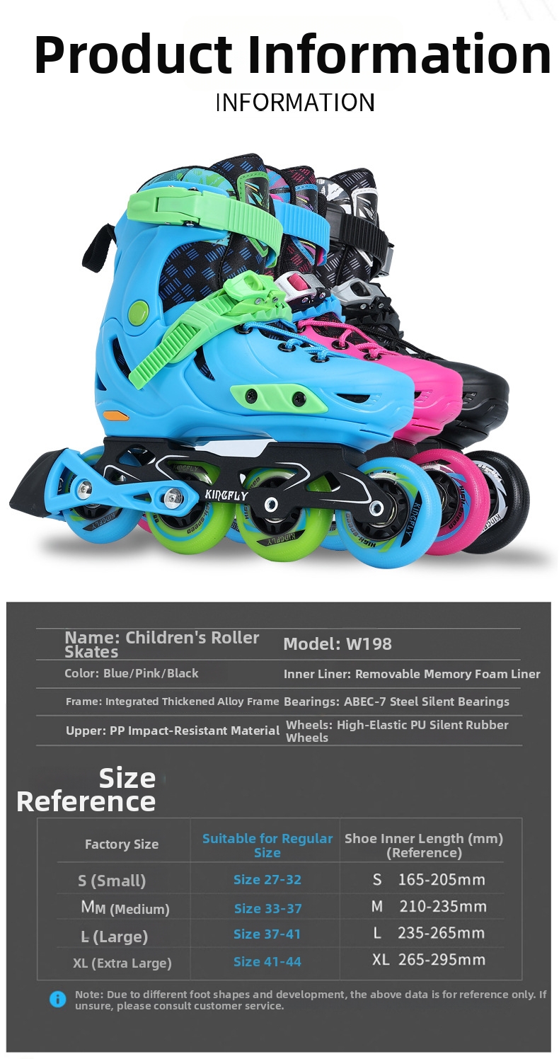 Kinder Rollschuhe Komplettset Für Anfänger Inline Skates_voghion.com