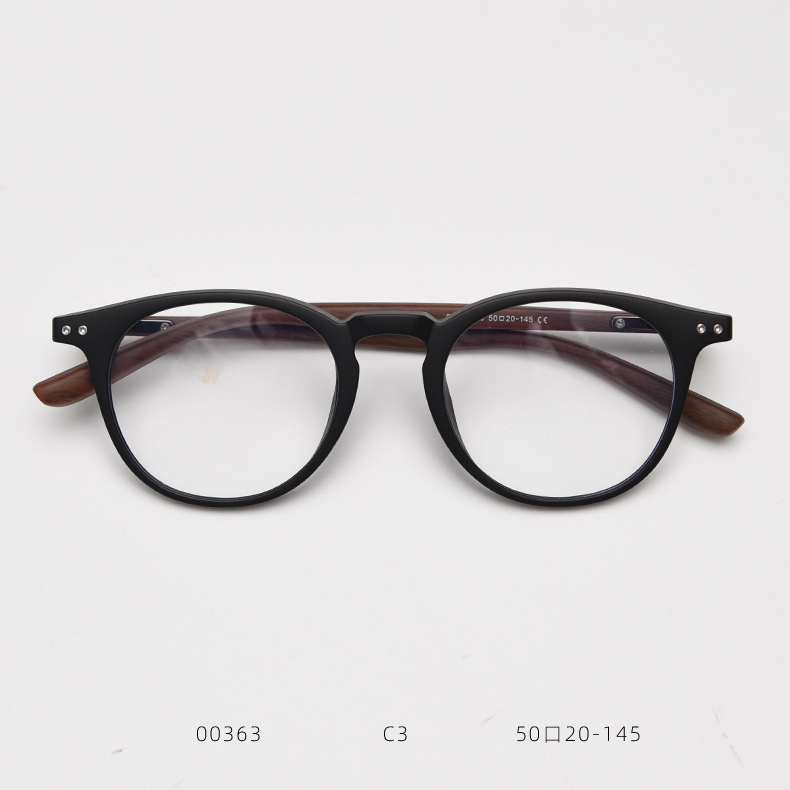 Retro Runde Lesebrille Aus Tr90 Für Damen Und Herren Im Stil_voghion.com