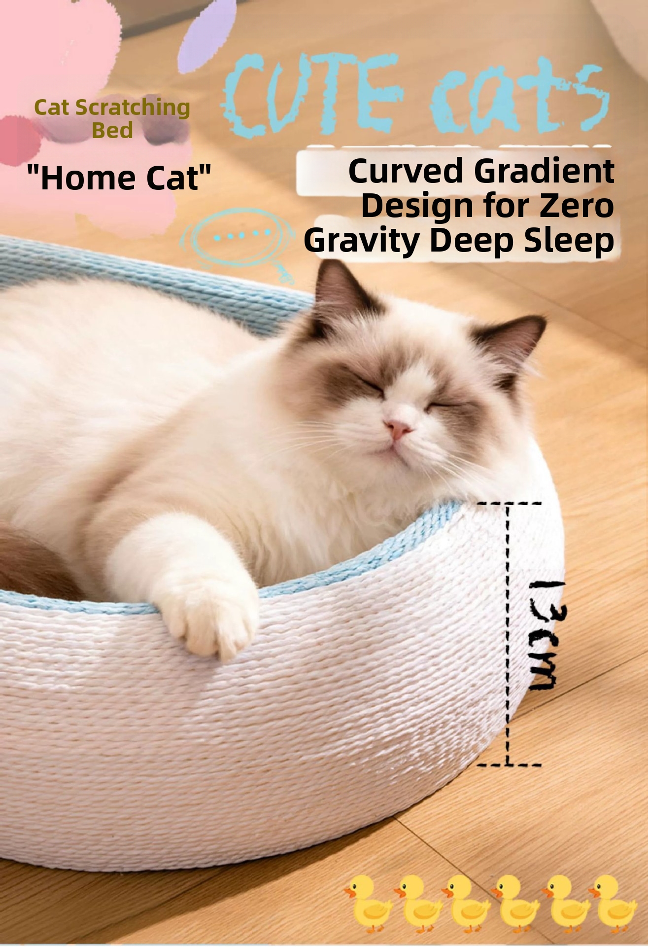 Extra Large Cat Scratching Board Bed Wear Resistant Sofa For Cats_voghion.com