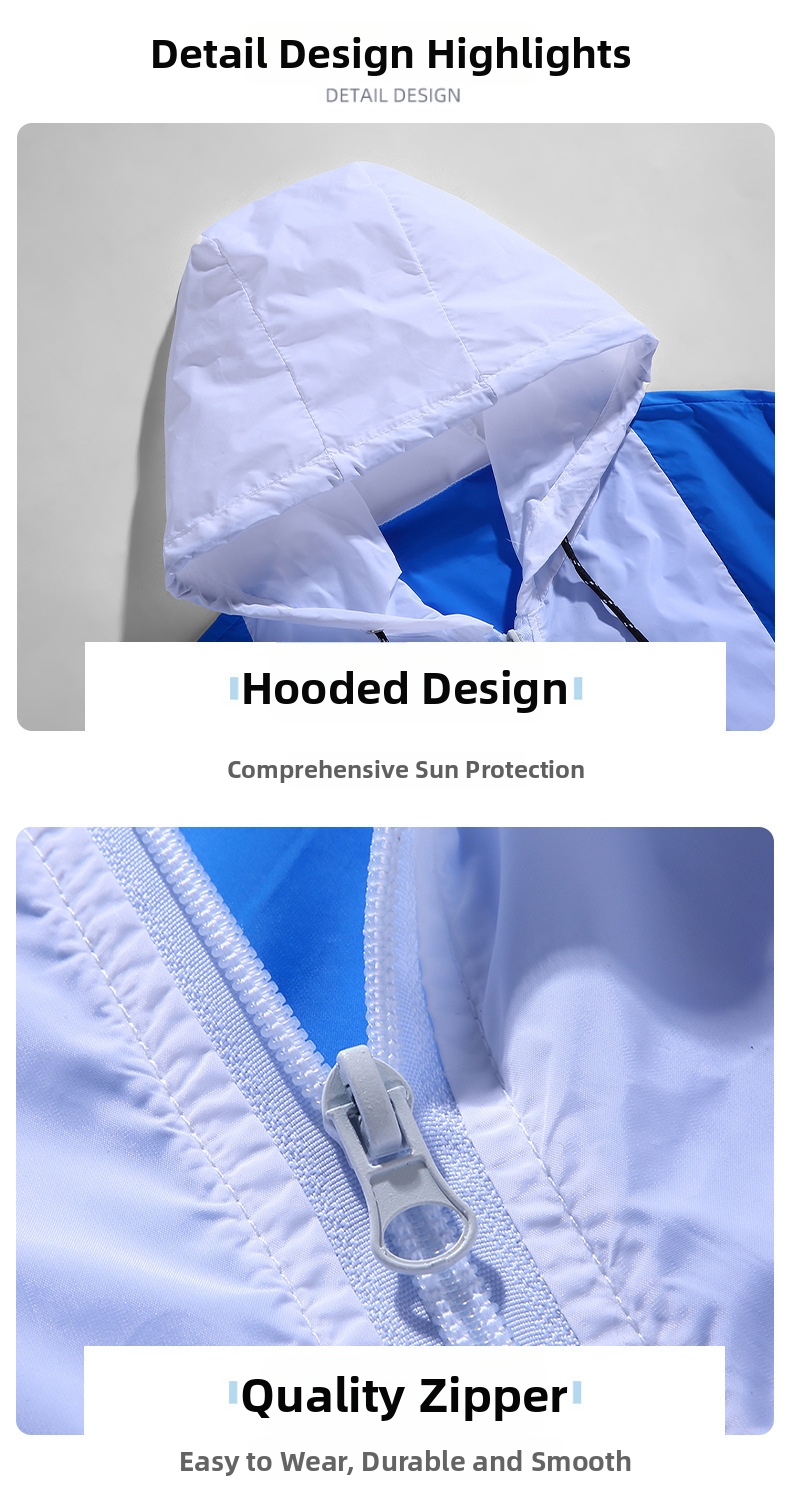 Blusão corta-vento masculino secagem rápida proteção uv pesca_voghion.com