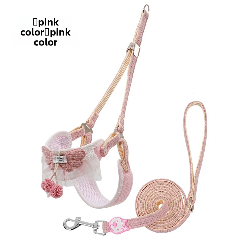 Dog Harness And Leash Set For Small And Medium Dogs Comfortable_voghion.com