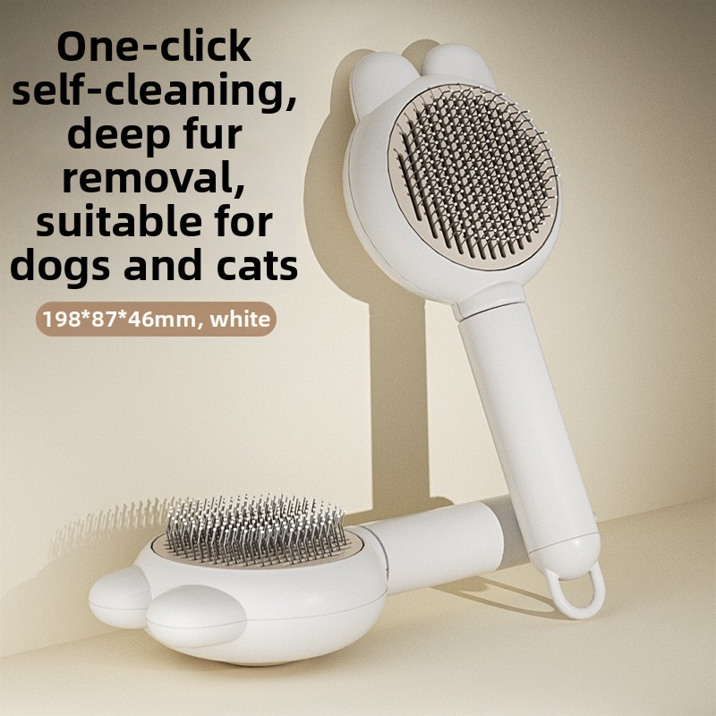 Rabbit Ear Comb Cat And Dog Grooming Tool For Cleaning And Massage Pet Care Accessory Ideal For Cats And Dogs_voghion.com