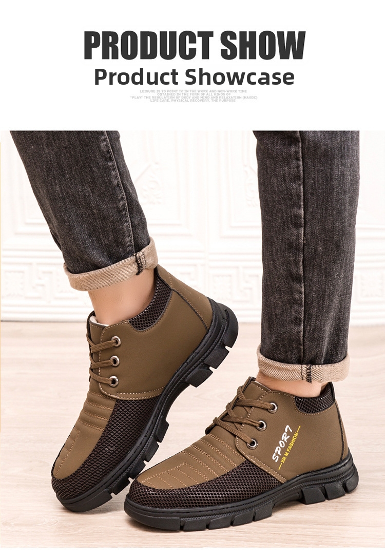 Vīriešu old beijing silti auduma apavi ar flīsa oderi augsti_voghion.com