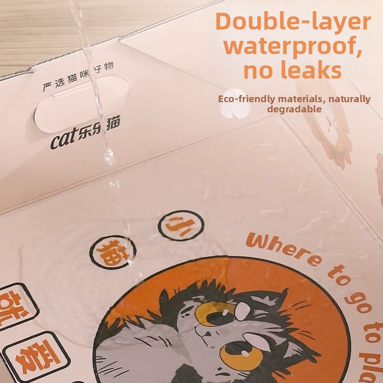 Bac à litière portable, pliable et jetable pour chat, pratique et sans lavage, idéal pour les voyages._voghion.com