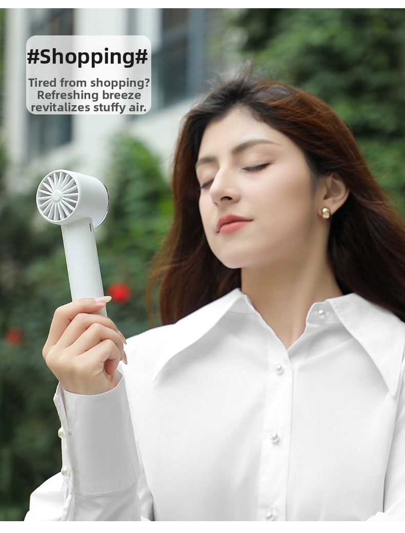Handheld Fan High-speed Portable Usb Rechargeable Mini Electric Fan_voghion.com