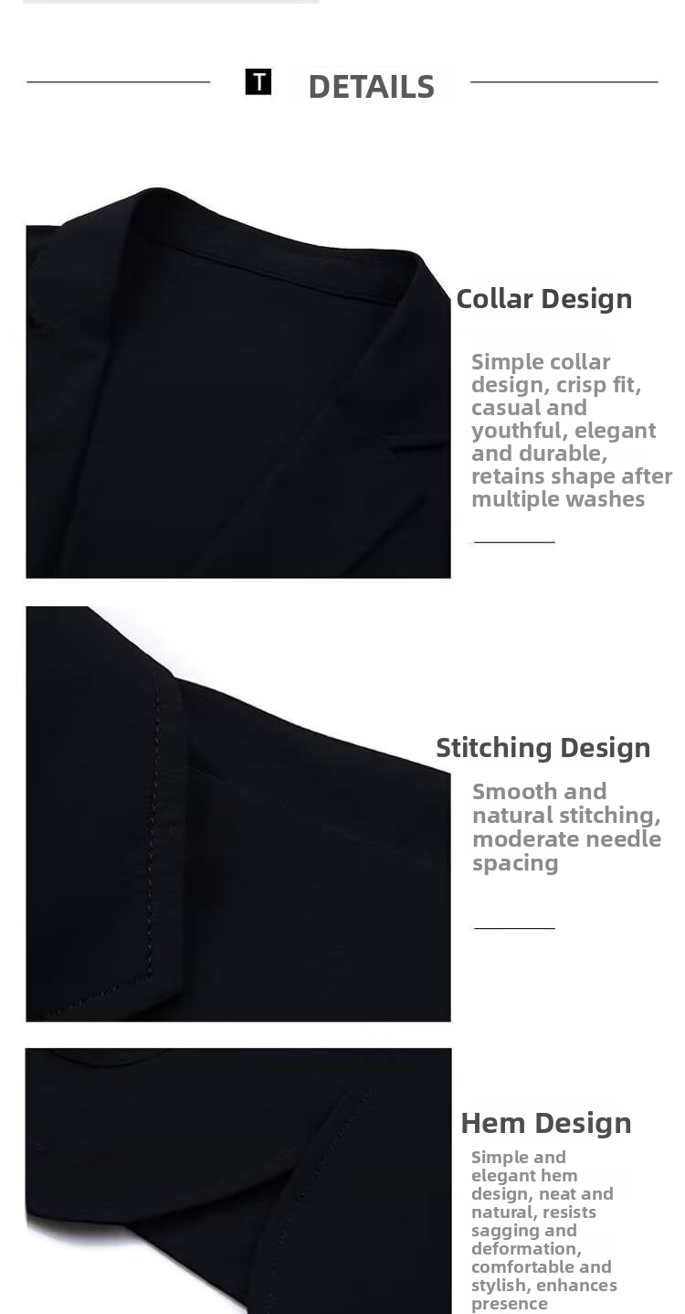 Blazer décontracté léger pour homme pour printemps été bureau_voghion.com