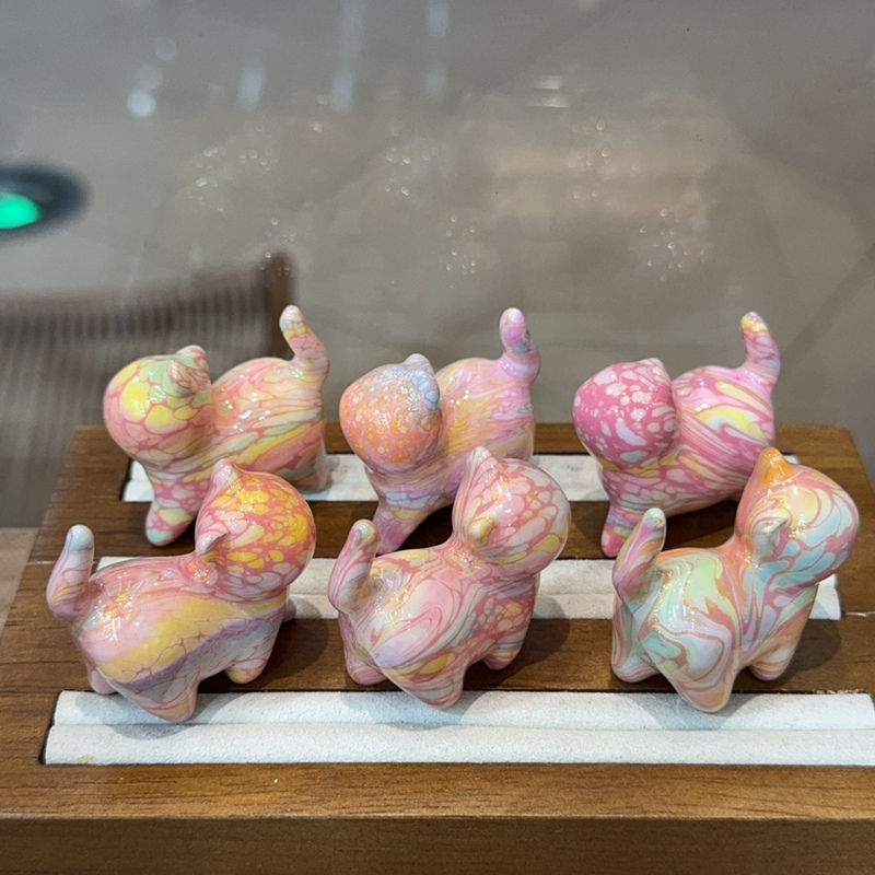 Fluid Floating Paint Pride Cat Accessories DIY Helping Neck Bag Hanging Car Hanging Pendant Fashion Exquisite Cute Accessories