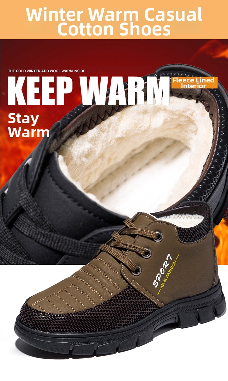 Vīriešu old beijing silti auduma apavi ar flīsa oderi augsti_voghion.com