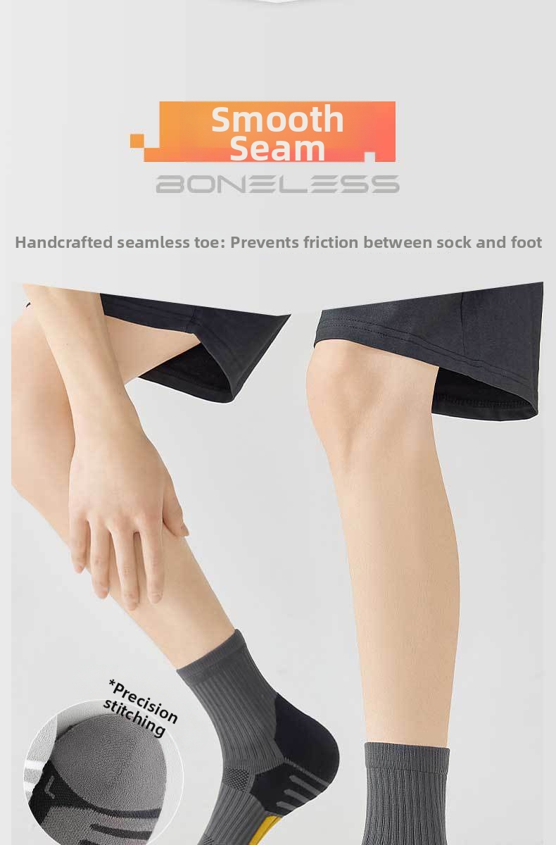 Professional Badminton Socks Thickened Terry Sole Non-slip Sports_voghion.com