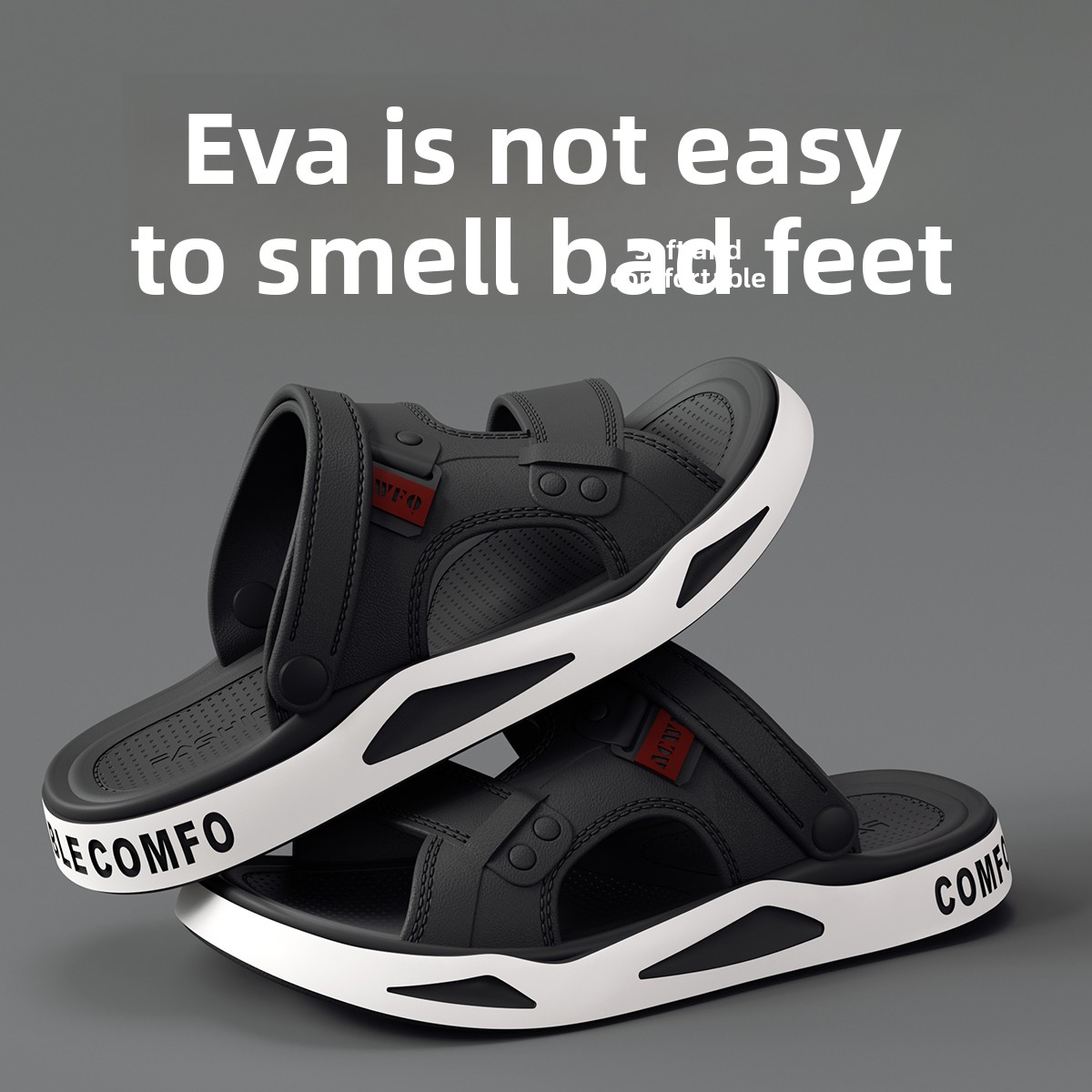 Slippers Men's Summer Wear 2026 Sandals Large Size Non-slip Eva Outdoor Beach Sandals_vogvips.com