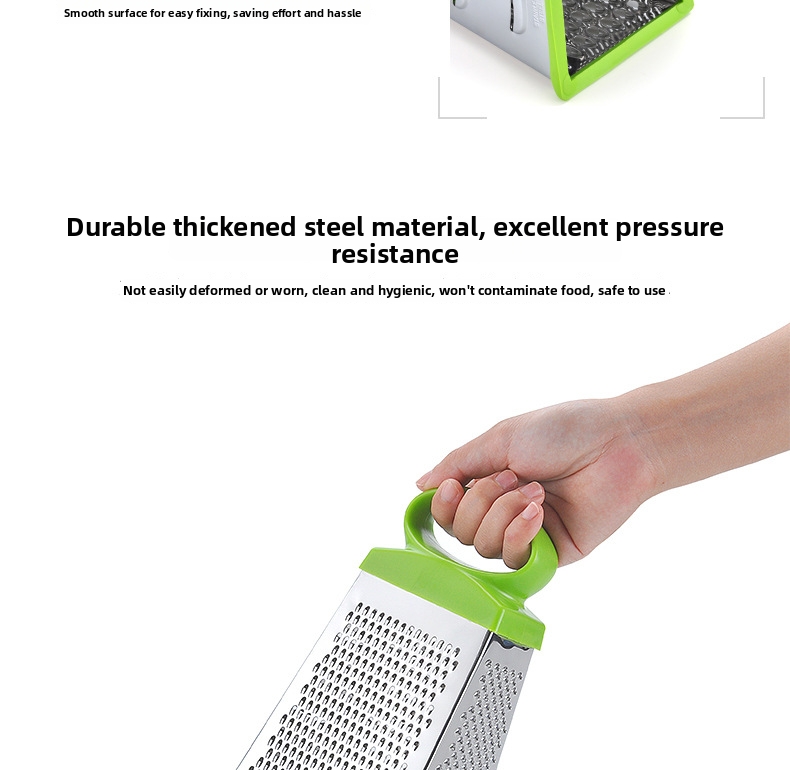 Groenterasp van rvs met vier zijden voor in de keuken_voghion.com