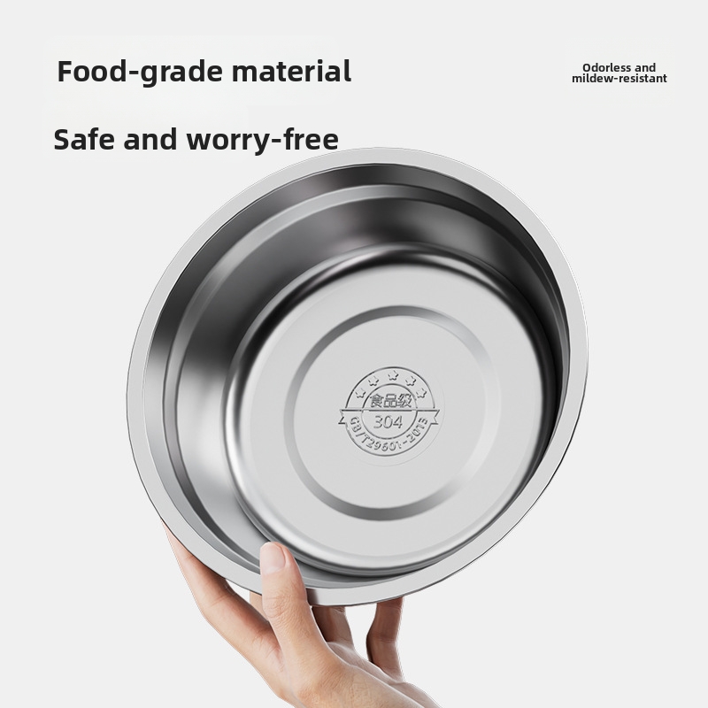 High Mounted Stainless Steel Pet Water Bowl For Large Dogs With Neck Support Corgi Slow Feeding Dog Bowl_voghion.com