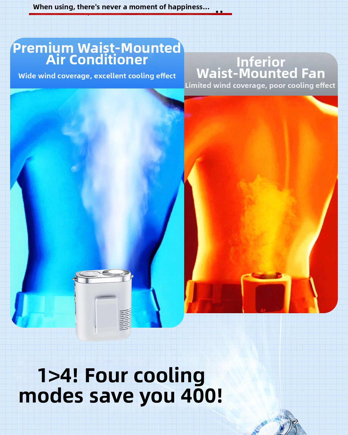 Ventilatore da vita potente per esterni con porta usb_voghion.com