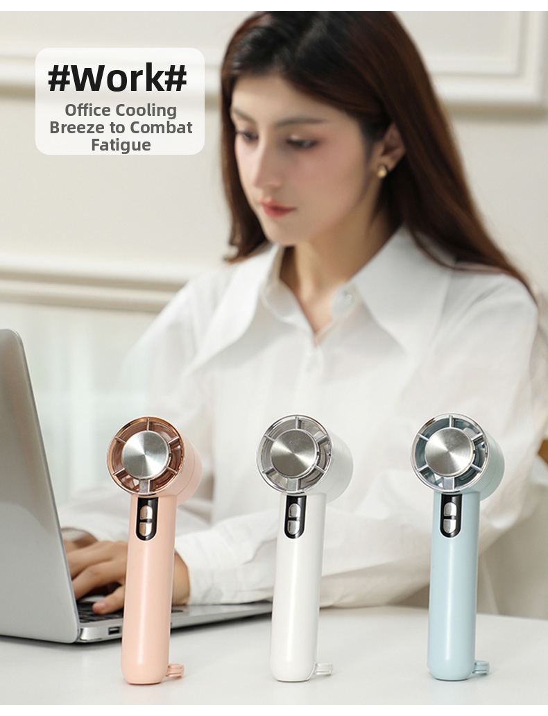 Handheld Fan High-speed Portable Usb Rechargeable Mini Electric Fan_voghion.com