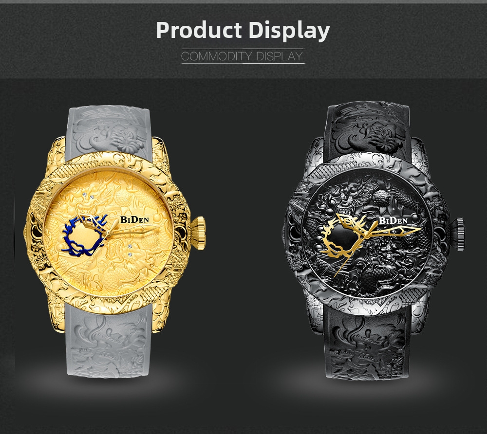 Reloj de cuarzo para hombre estilo retro lujo impermeable_voghion.com