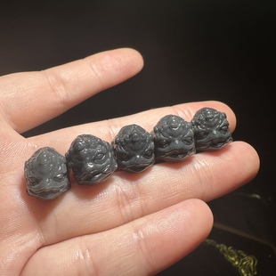 Hetian Jade Accessories Sapa Jade Accessories DIY Cultural Play Accessories King Kong Star Moon Accessories Sapa Jade Dapeng Bird Hetian Jade