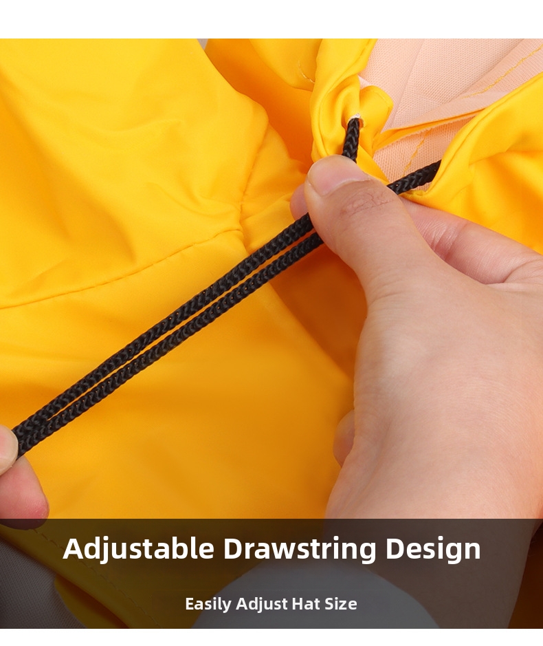 Reflective Dog Raincoat Waterproof Hooded Pet Jacket For Walking_voghion.com