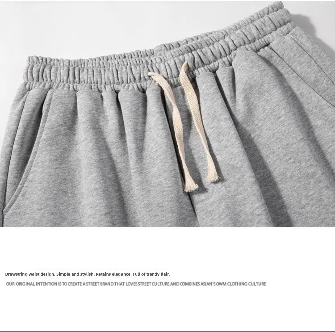 Men's Solid Color Straight Leg Shorts Vibe Street Basic Summer Outerwear Cool Hip Hop Five Point Sports Pants_viptrois.com