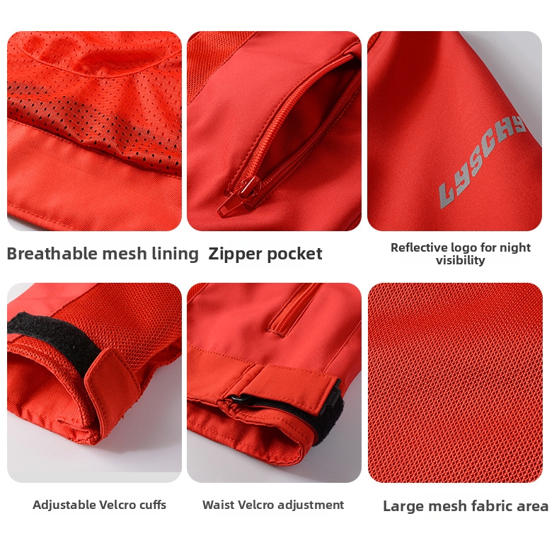 Men's Mesh Breathable Motorcycle Riding Jacket Spring/Summer Anti-Fall Rally Suit All-Season Gear For Riding Apparel_voghion.com