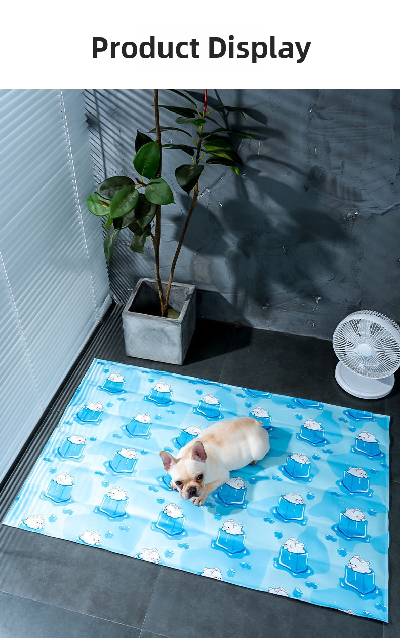 Pet Cooling Mat For Dogs And Cats Soft Summer Bed For Pets_voghion.com
