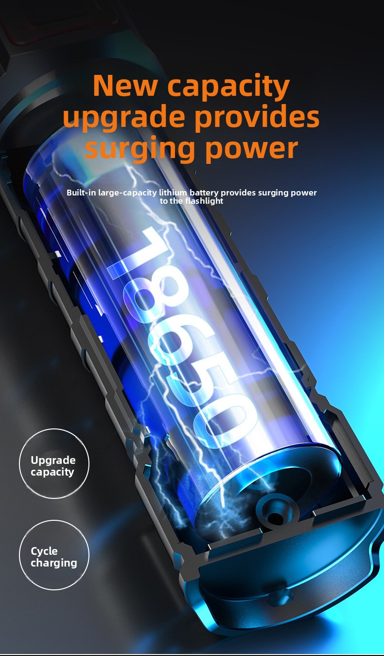 Flashlight outdoor camping hiking application