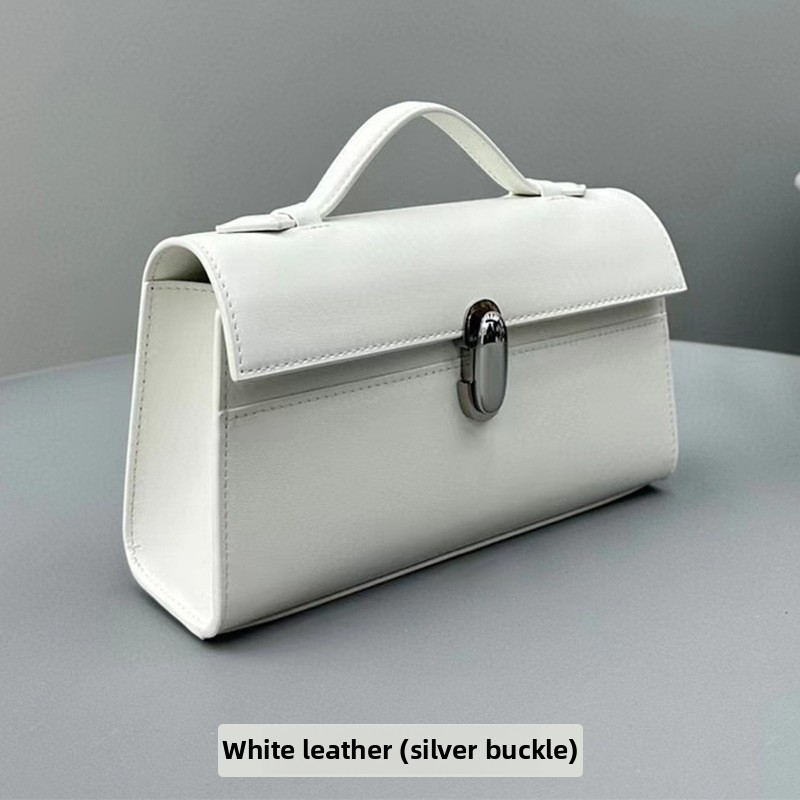 Retro Suede Handbag, Small Square Cowhide Shoulder Bag For Women_voghion.com